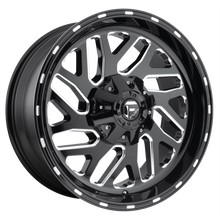 Charger l'image dans la galerie, DD5526201745 - Fuel Off-Road FF55 26X12 8X170 ET -51mm Gloss Black Milled - Fuel Off-Road Wheels Canada