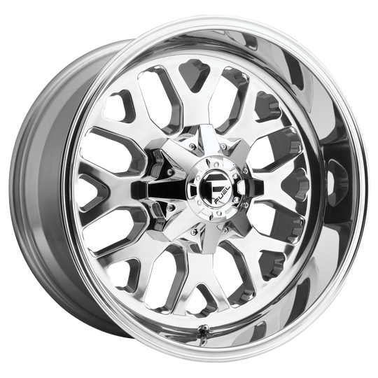 D58620901757 - Fuel Off-Road D586 Titan 20X9 8X170 20mm High Luster Polished - Fuel Off-Road Wheels Canada