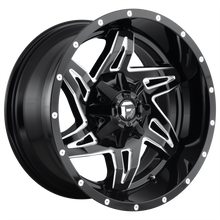 Load image into Gallery viewer, D61320907057 - Fuel Off-Road D613 Rocker 20X9 5X139.7 5X150 20mm Gloss Black Milled - Fuel Off-Road Wheels Canada