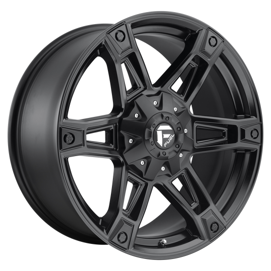 D62420907057 - Fuel Off-Road D624 Dakar 20X9 5X139.7 / 5X150 20mm Matte Black - Fuel Off-Road Wheels Canada