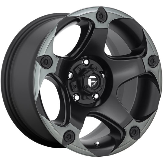 D68517908450 - Fuel Off-Road D685 Menace 17X9 6X139.7 1mm Matte Black Double Dark Tint - Fuel Off-Road Wheels Canada
