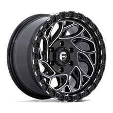Charger l'image dans la galerie, D84020907550 - Fuel Off-Road D840 Runner 20X9 5X127 1mm Gloss Black Milled - Fuel Off-Road Wheels Canada
