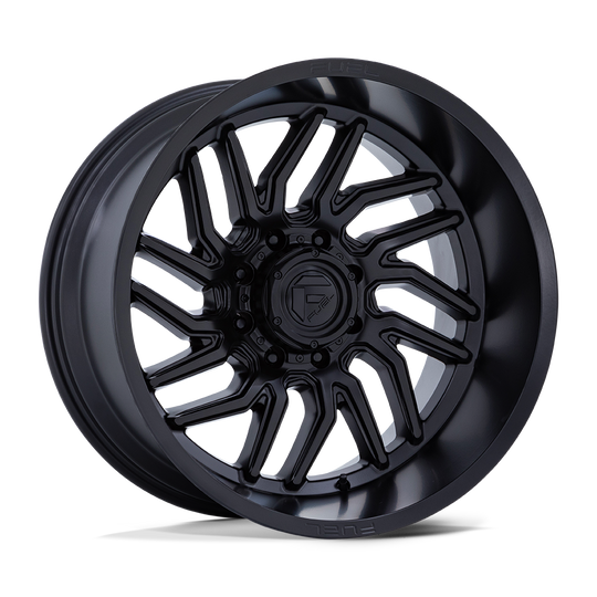 D86422201747 - Fuel Off-Road D864 Hurricane 22X12 8X170 -44mm Blackout - Fuel Off-Road Wheels Canada