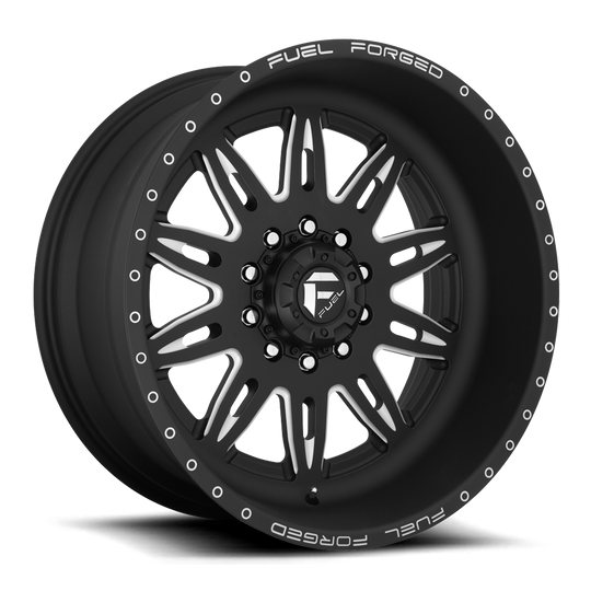 DE2620008D45 - Fuel Off-Road FF26 20X10 8X165.1 ET -25mm Gloss Black Milled - Fuel Off-Road Wheels Canada