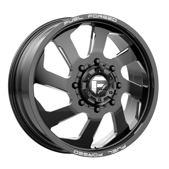 DE3922001745L - Fuel Off-Road FF39 22X10 8X170 ET -25mm Gloss Black Milled - Fuel Off-Road Wheels Canada