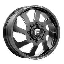 Charger l'image dans la galerie, DE3920828D25L - Fuel Off-Road FF39 20X8.25 8X165.1 ET -215mm Gloss Black Milled - Fuel Off-Road Wheels Canada