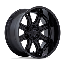 Load image into Gallery viewer, FC853MB24128844N - Fuel Off-Road Darkstar 24X12 8X180 -44 mm Matte Black With Gloss Black Lip - Fuel Off-Road Wheels Canada