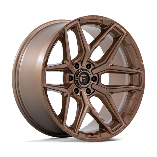 FC854ZR18906830 - Fuel Off-Road Flux 18X9 6X139.7 30mm Platinum Bronze - Fuel Off-Road Wheels Canada