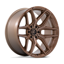 Charger l'image dans la galerie, FC854ZR18906801 - Fuel Off-Road Flux 18X9 6X139.7 1mm Platinum Bronze - Fuel Off-Road Wheels Canada
