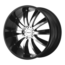Charger l'image dans la galerie, HE85128512335 - Helo HE851 20X8.5 5X114.3  35mm Gloss Black With Machined Face - Helo Wheels Canada
