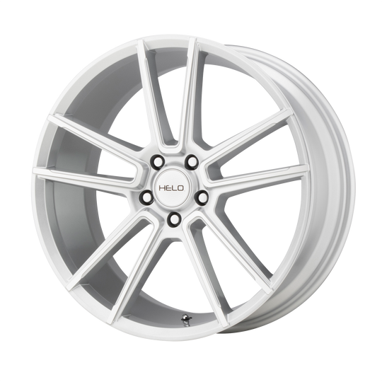 HE91188010440 - Helo HE911 18X8 5X105  40mm Silver Machined - Helo Wheels Canada
