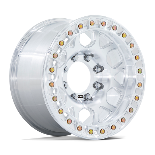 KM450DX17900L00 - KMC KM450 Mesa Forged Slotted Beadlock 17X9 BLANK  0mm Raw Machined - KMC Wheels Canada