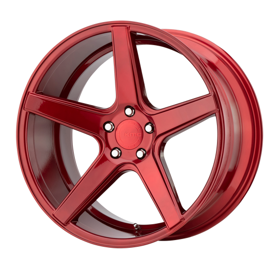 KM68520512945 - KMC KM685 District 20X10.5 5X114.3  45mm Candy Red - KMC Wheels Canada