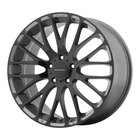 KM69377012945 - KMC KM693 Maze 17X7 5X114.3 45mm Pearl Gray W Gloss Black Face - KMC Wheels Canada