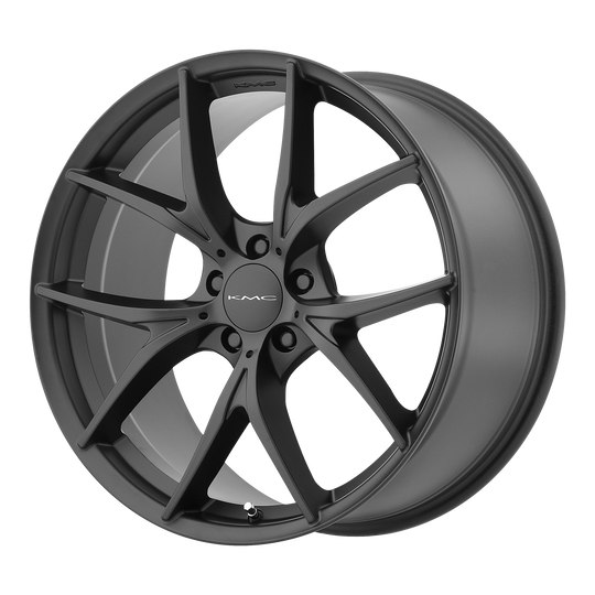 KM69428515720 - KMC KM694 Wishbone 20X8.5 5X115  20mm Satin Black - KMC Wheels Canada