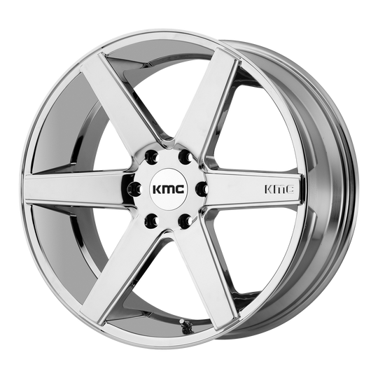 KM70428577845 - KMC KM704 District Truck 20X8.5 6X120  45mm Pvd - KMC Wheels Canada