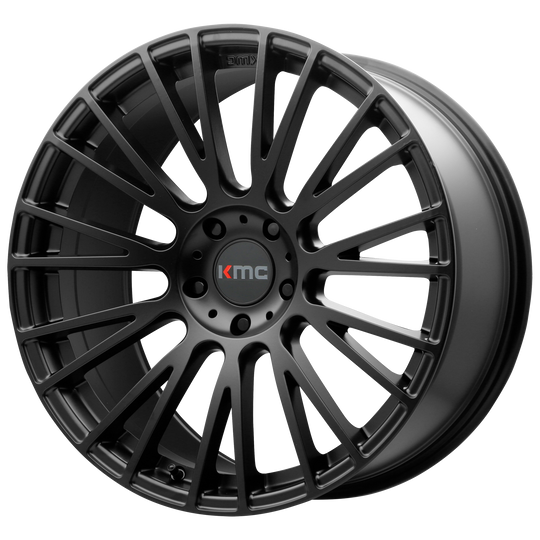KM70628512735 - KMC KM706 Impact 20X8.5 5X114.3  35mm Satin Black - KMC Wheels Canada