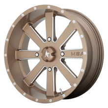 Load image into Gallery viewer, M34-024756B - MSA M34 Flash 24X7 4X156  0mm Bronze Milled - MSA Wheels Canada