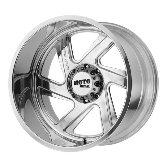 MO40022200M144NL - Moto Metal MO400 22X12 BLANK -44 mm Polished - Moto Metal Wheels Canada