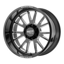 Load image into Gallery viewer, MO40122000M918N - Moto Metal MO401 22X10 BLANK -18 mm Gloss Black Milled - Moto Metal Wheels Canada