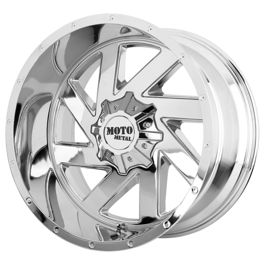 MO98821287244N - Moto Metal MO988 Melee 20X12 8X170 -44 mm Chrome - Moto Metal Wheels Canada
