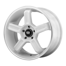 Load image into Gallery viewer, MR12288042835 - Motegi MR122 18X8 5X110 35mm White W Machined Stripe - Motegi Wheels Canada