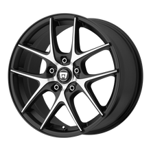 Charger l'image dans la galerie, MR12877552745 - Motegi MR128 17X7.5 5X120 45mm Satin Black with Machined Face And Register - Motegi Wheels Canada