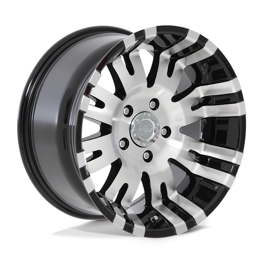 PXA8101-7883 - Pro Comp PA01 Raven 17X8 6X139.7 0mm Gloss Black Machined - Pro Comp Wheels Canada