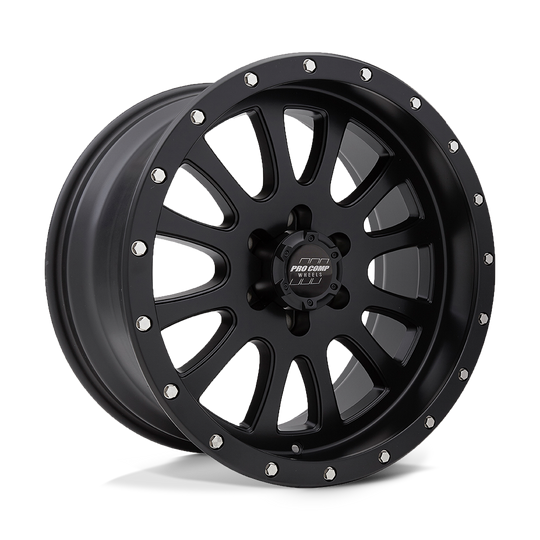PXA5044-7973 - Pro Comp PA44 Syndrome 17X9 5X127 -6mm Satin Black - Pro Comp Wheels Canada