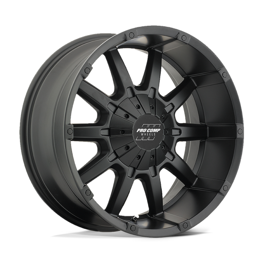 PXA5050-293945 - Pro Comp PA50 Gauge 20X9 6X135/6X139.7 -12mm Satin Black - Pro Comp Wheels Canada