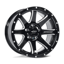 Load image into Gallery viewer, PXA8176-7973 - Pro Comp PA76 Patriot 17X9 5X127 -6mm Gloss Black Milled - Pro Comp Wheels Canada