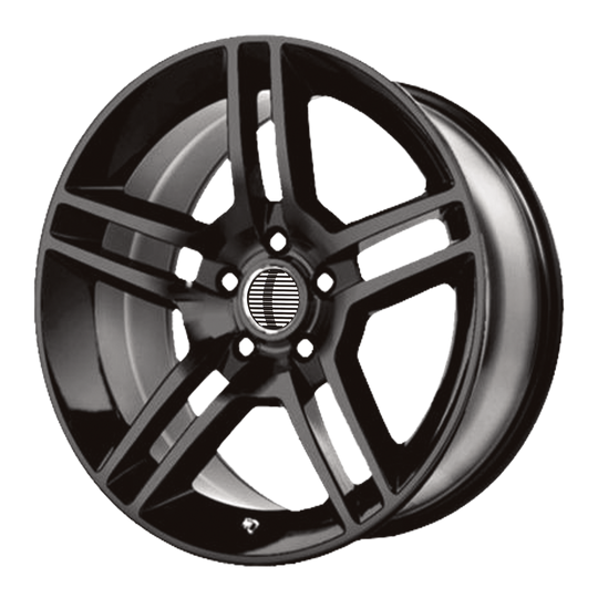 101B-896530 - Performance Replicas PR101 18X9 5X114.3  30mm Gloss Black - Performance Replicas Wheels Canada