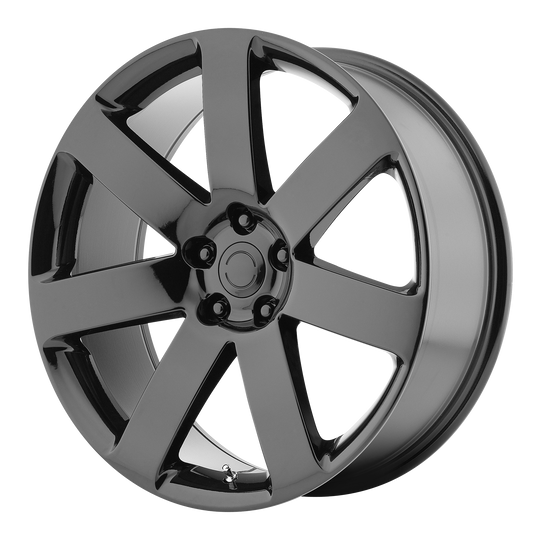 138GB-299026 - Performance Replicas PR138 20X9 5X115  26mm Gloss Black - Performance Replicas Wheels Canada