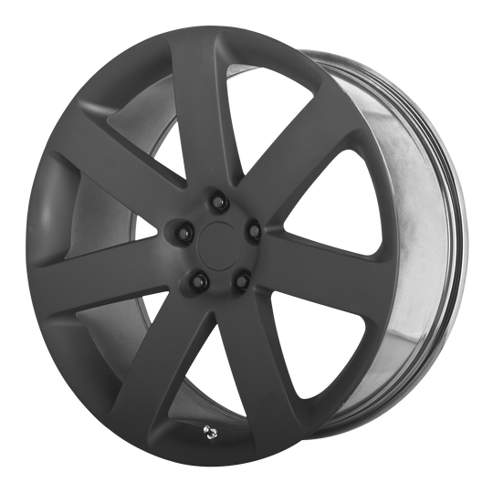 138MB-299026 - Performance Replicas PR138 20X9 5X115  26mm Matte Black - Performance Replicas Wheels Canada