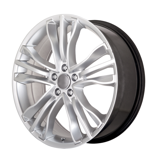 142H-984432 - Performance Replicas PR142 19X8.5 5X112  32mm Hyper Silver - Performance Replicas Wheels Canada