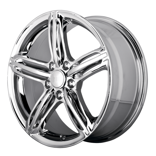 145C-884432 - Performance Replicas PR145 18X8 5X112  32mm Chrome - Performance Replicas Wheels Canada