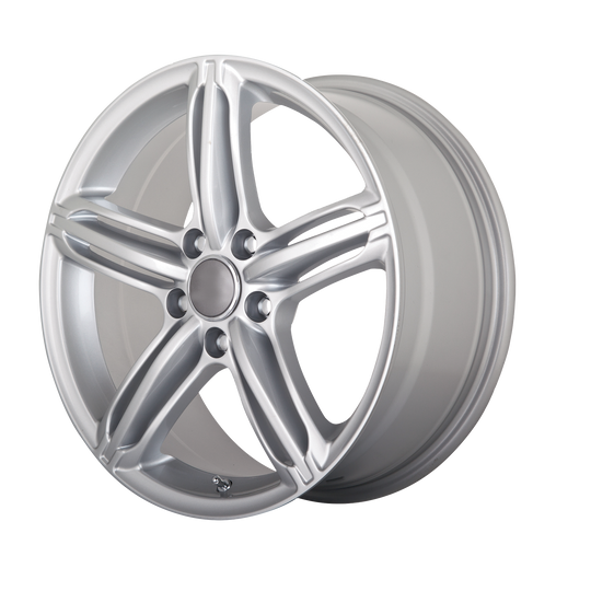 145H-884432 - Performance Replicas PR145 18X8 5X112  32mm Hyper Silver - Performance Replicas Wheels Canada