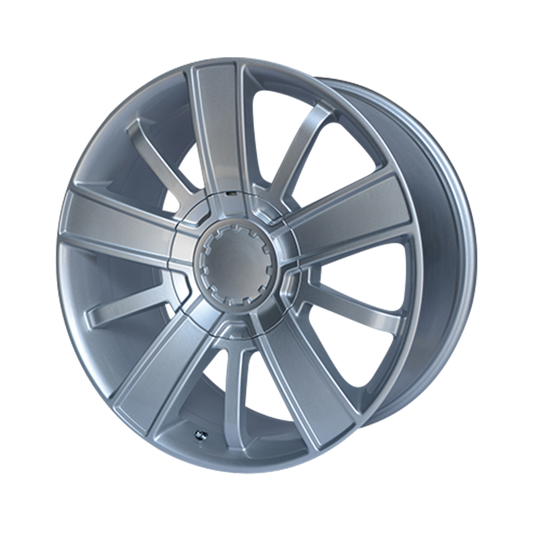 153S-295827 - Performance Replicas PR153 20X9 6X139.7  27mm Silver - Performance Replicas Wheels Canada