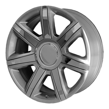 Charger l'image dans la galerie, 164H-2295824 - Performance Replicas PR164 22X9 6X139.7  24mm Silver With Chrome Accents - Performance Replicas Wheels Canada