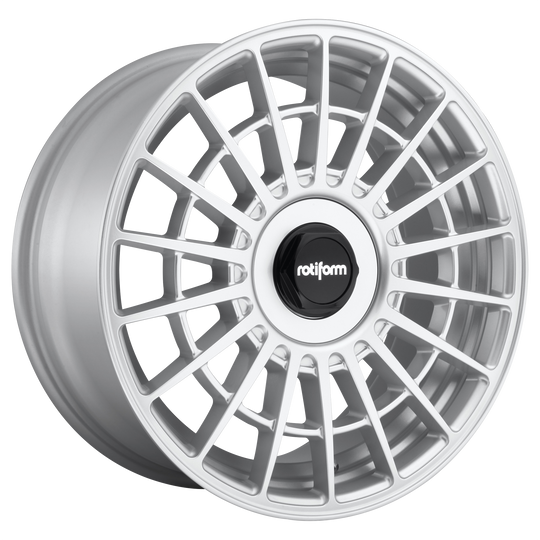 R134188521+35 - Rotiform R134 Flg 18X8.5 5X120  35mm Gloss Silver - Rotiform Wheels Canada