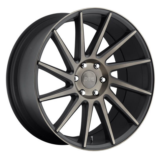 S128240077+30 - DUB S128 Chedda 24X10 6X139.7  30mm Matte Black Double Dark Tint - DUB Wheels Canada