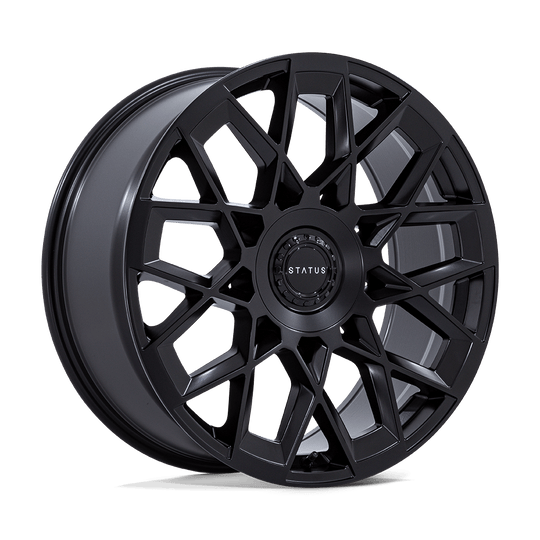 ST005MX22955920 - Status ST005 Matrix 22X9.5 5X120 / 5X112 20mm M-Blk - Status Wheels Canada