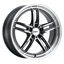 Charger l'image dans la galerie, 2010SUZ405120G76 - TSW Suzuka 20X10 5X120  40mm Gloss Gunmetal W/ Mirror Cut Face &amp; Lip - TSW Wheels Canada