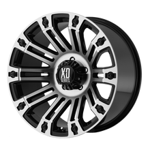 Load image into Gallery viewer, XD81021055324N - XD810 Brigade 20X10 5X139.7 -24 mm Gloss Black Machined - XD Wheels Canada