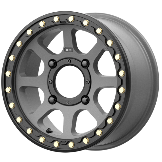 XS23456044438 - XD XS234 Addict Beadlock 15X6 4X156  38mm Satin Gray - XD Wheels Canada