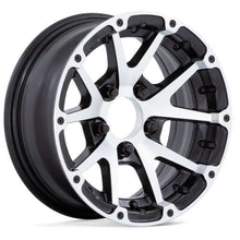 Charger l'image dans la galerie, HE182646012706N - Helo HE1826 14X6 5X114.3 ET -6mm Matte Black Machined - Helo Wheels Canada
