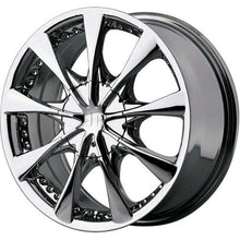 Charger l'image dans la galerie, HE82777531242 - Helo HE827 PACE 17X7.5 5X100 / 5X114.3 ET 42mm Chrome - Helo Wheels Canada