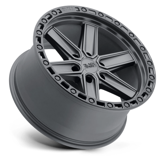 2095HDS186140G12 - Black Rhino Henderson 20X9.5 6X139.7  18mm Gun Black W/ Black Ring - Black Rhino Wheels Canada
