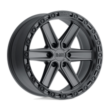 Load image into Gallery viewer, 2095HDS-86140G12 - Black Rhino Henderson 20X9.5 6X139.7 -18 mm Gun Black W/ Black Ring - Black Rhino Wheels Canada