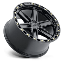 Load image into Gallery viewer, 1790HDS126140B12 - Black Rhino Henderson 17X9 6X139.7  12mm Matte Black W/ Brass Bolts - Black Rhino Wheels Canada